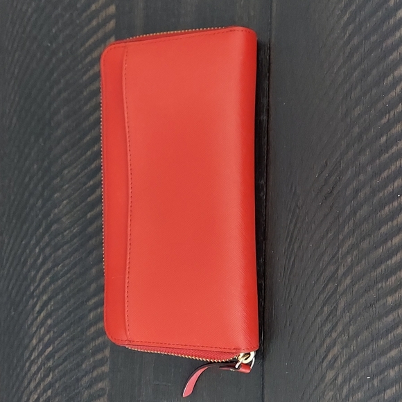 Kate spade full size wallet red - Picture 2 of 10